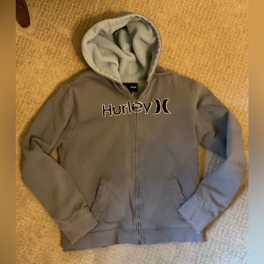 Men’s Hurley Fleece Zip-Up Hoodie